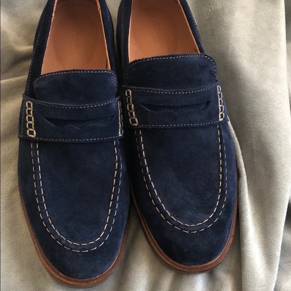 Clark blue suede loafers - Picture 2 of 7